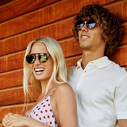 Lunettes de soleil acétate Tribeca écaille avec verres marron - 7