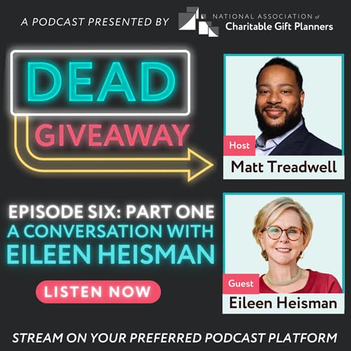 Dead Giveaway | Episode Six, Part One: A Conversation with Eileen Heisman