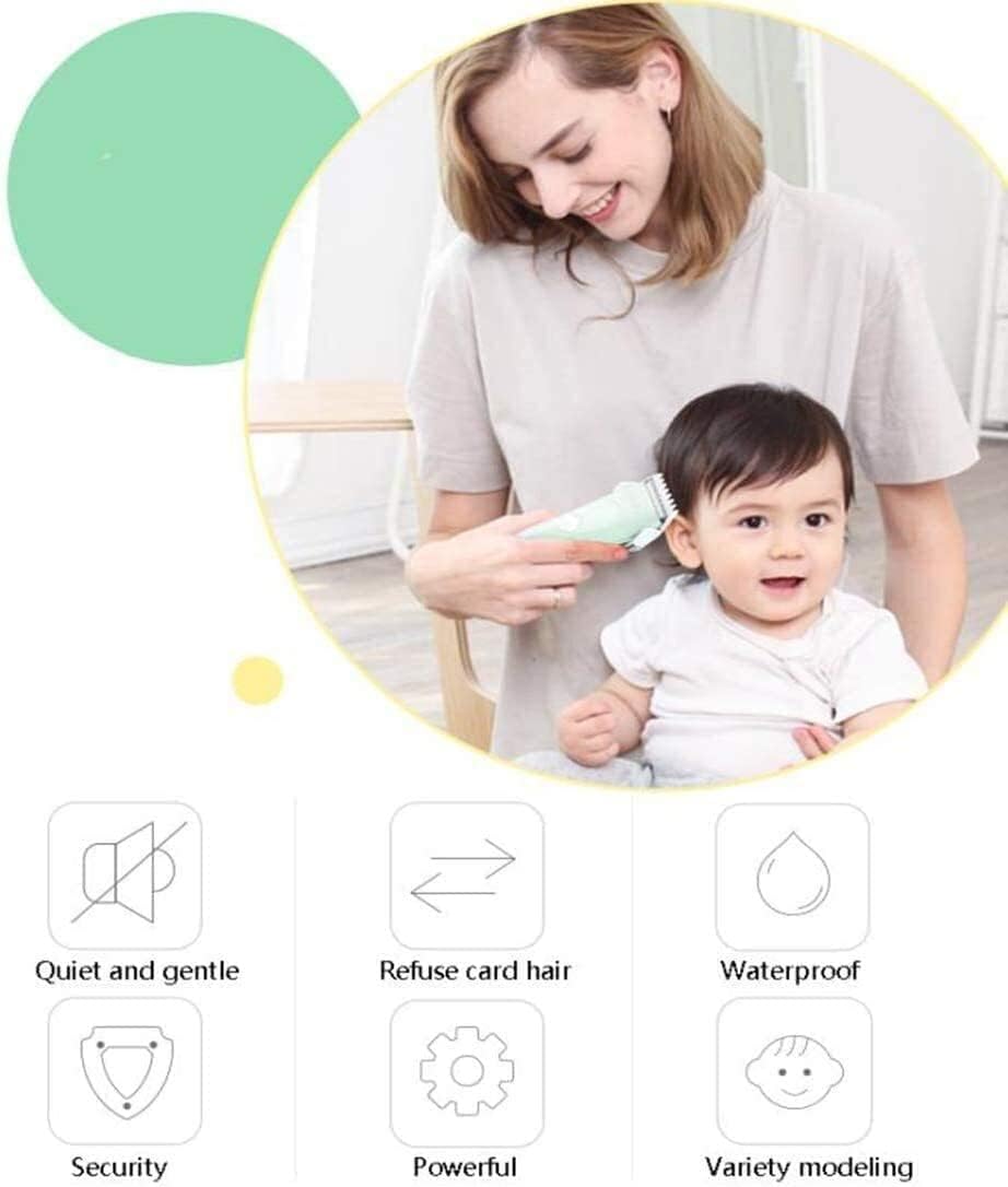 Cortapelos para Hombres, Cortapelos Silenciosos, Recortadores De Pelo Silenciosos para Niños con Autismo Y Sensibilidad Sensorial, Kit De Corte De Pelo Impermeable para Niños.