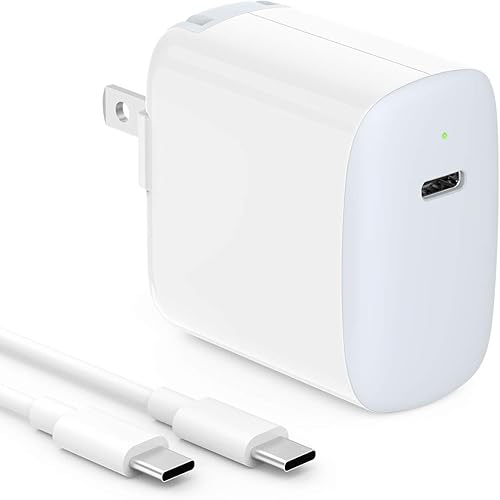 Cargador USB C de 30 W para iPad Pro 13, 12.9, 11 pulgadas 2024 2023 2022 2021 2020 2019 M4 M2 M1, iPad Air 5 4, M3 M2, Mini 6, A17 Pro, iPad 10,