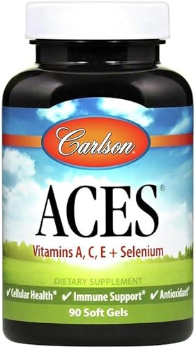 Carlson Fórmula antioxidante Aces, 90 cápsulas blandas