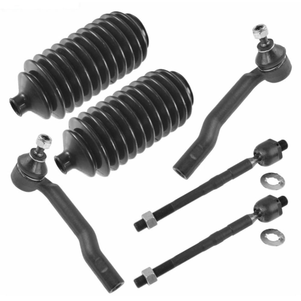 Amazon.com: YUOQDKE 4pcs Front Inner Outer Tie Rods 2pcs Front  