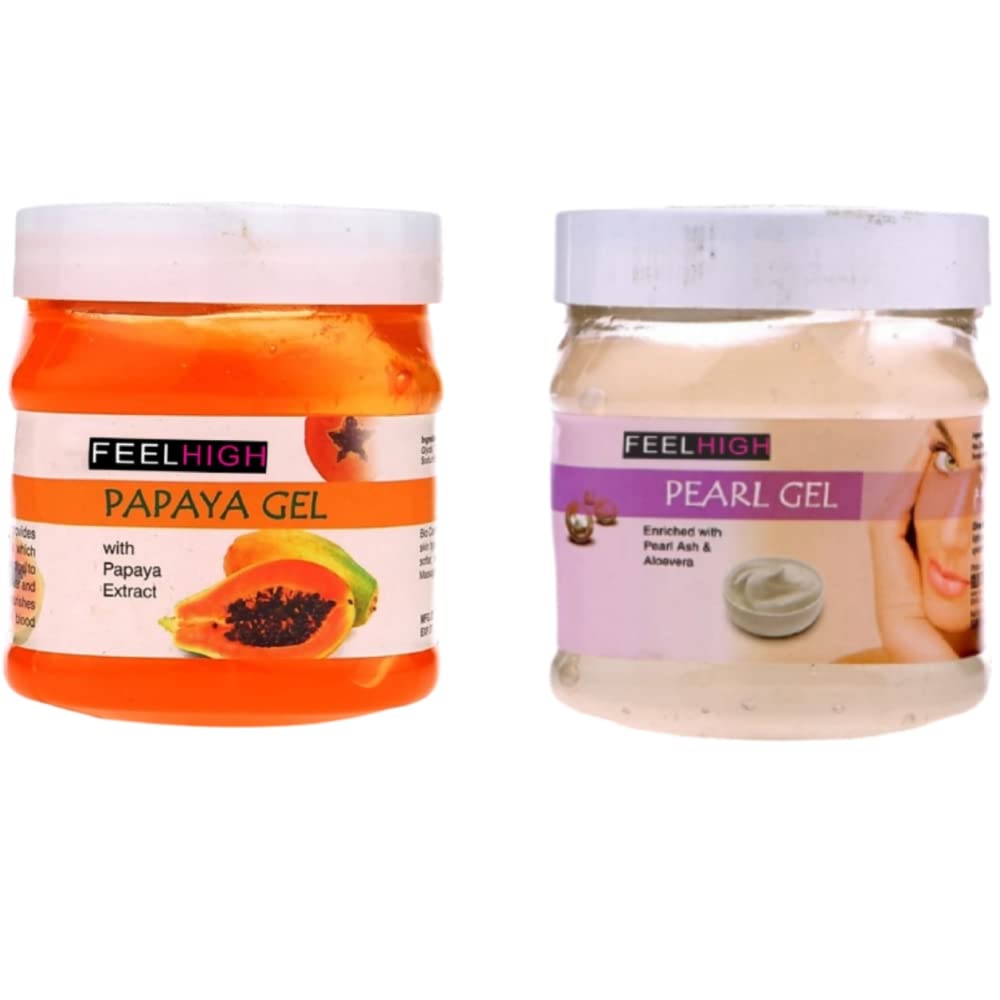 PAPAYA GEL 500GM & PERAL GEL-500GM- FACE & BODY GEL -SKIN CARE PRODUCTS
