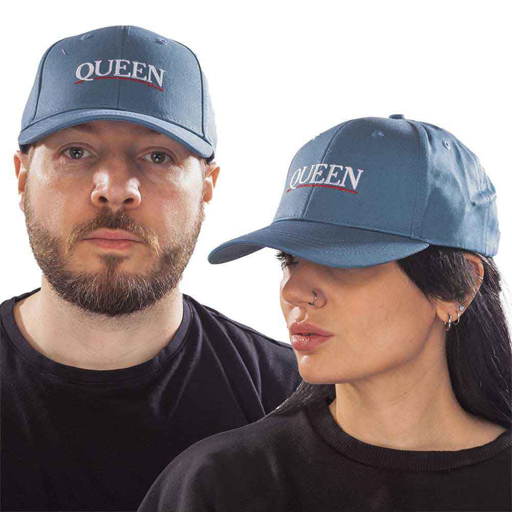 Gorra de béisbol de Queen ajustable para evitar la presión en la cabeza denim 2
