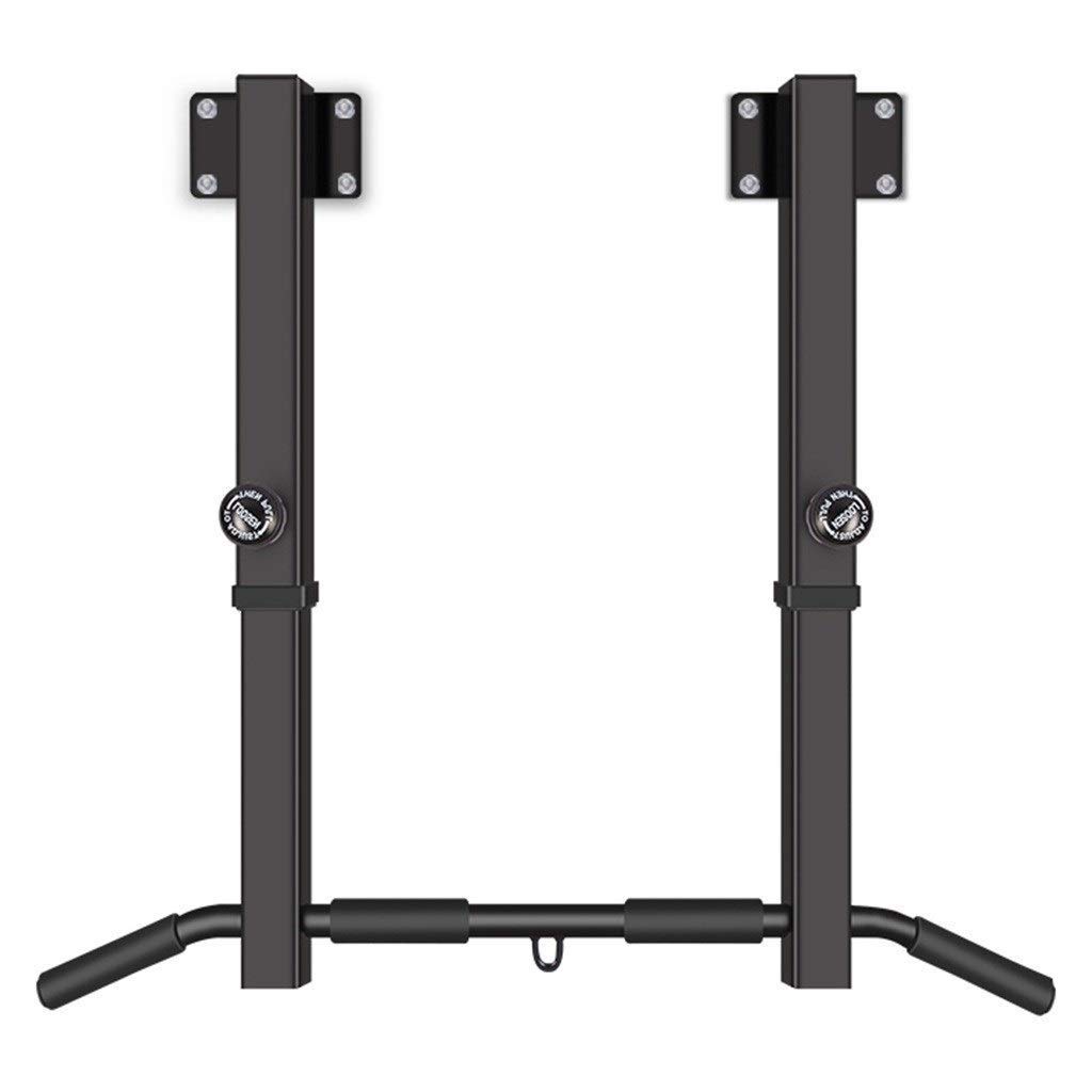 AYCDL Fitness Pull-up Equipment Horizontal Bar Indoor Parallel Bars Sandbag Shelves Multifunctional Equipment,Black-99x96x6cm