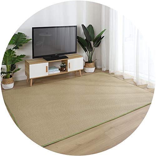 Tapis de sol en bambou 100x180cm antidérapant style chinois