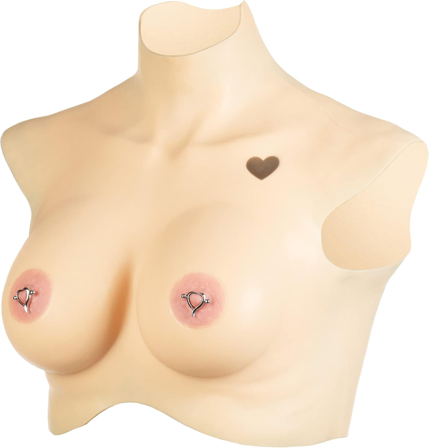 DressTech Proform Silicone Breast Plate - Liquid Filled - Crossdresser & Drag Queen