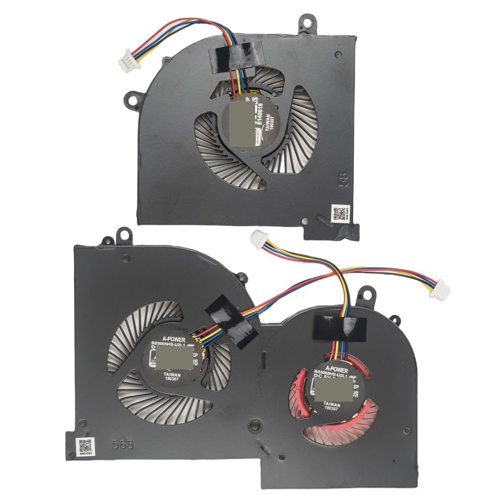 Ventilador CPU para MSI P65 GS65 soluciona sobrecalentamiento de laptop 7