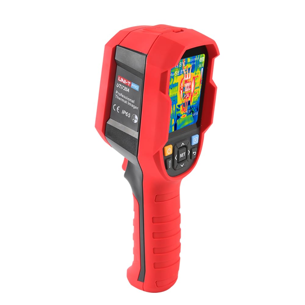 UNI-T Thermal Imager UTi720A 256x192 Pixels Thermographic Camera Infrared Thermal Camera for Repairs Floor Heating Pipe Testing