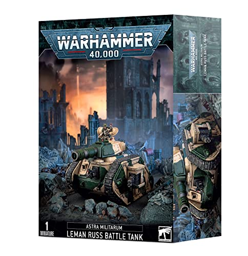 Games Workshop - Warhammer 40 000 - Astra Militarum: Leman Russ Battle Tank (2023 Edition)