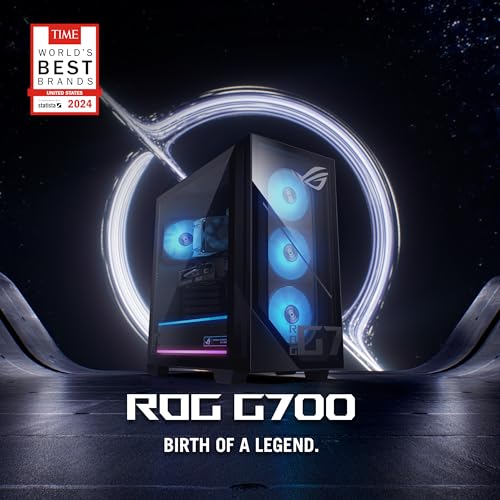 Image of ASUS ROG G700 (2026) Gaming Desktop PC, Intel Core Ultra 7 265KF Processor, NVIDIA GeForce RTX 5060Ti, 1TB M.2 NVMe PCIe 4 SSD, 32GB DDR5 RAM, Windows 11 Home, G700TF-AB766Ti
