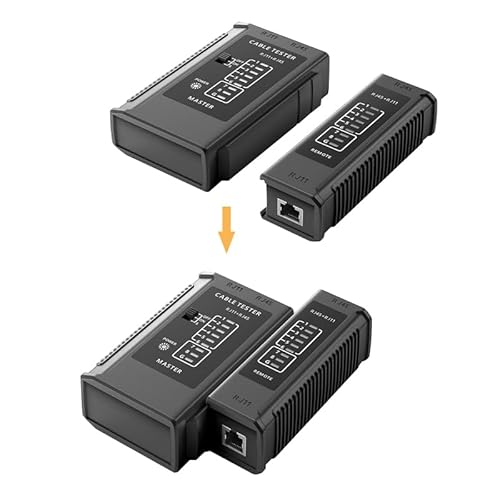 Tester di rete, 2 pezzi, tester per cavi di rete