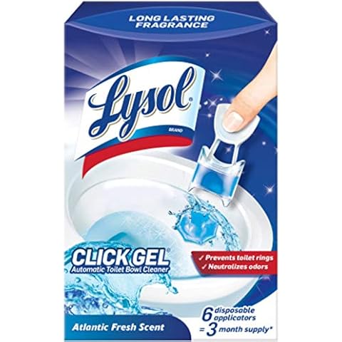 Lysol Click Gel Automatic Toilet Bowl Cleaner, Ocean Fresh Scent 6 ct Cover
