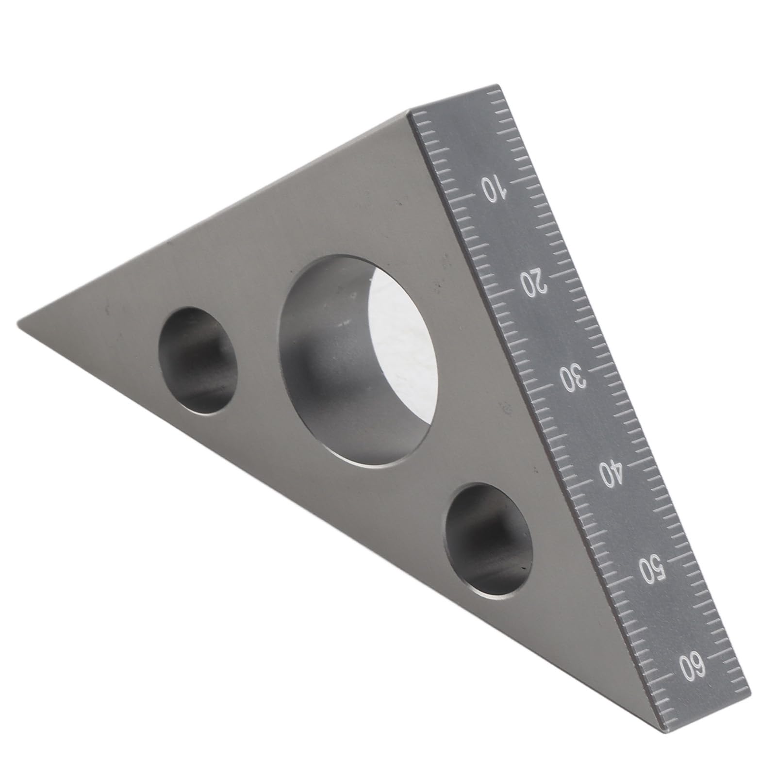 90/45 Degrees Woodworking Angle Ruler, Aluminum Alloy Triangular Gauge and Carpenter Square for Wood Projects - Image 4