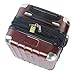 OenoTourer Wine Suitcase for 6 Bottles - Insulated Bottle Holder for Travel and Airplane with Removable Carrier Bag Inserts, Protects Up to 6 Feet