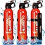 Fire Extinguisher 3 Pack with Bracket Ougist 620ml Fire Extinguishers for the House/Car/Kitchen/Small Fire Extinguisher, which can prevent re-ignition.…