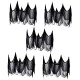 5 peças suprimentos portas polegadas X e Xcm janelas decoração de casa interior festa entradas tecido decorações assombradas foto casa festivo pano assustador adereços decoração parede porta