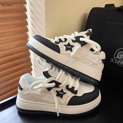 Star Shoes Walking Sneakers for Women Breathable Sporty Charm Cute Chunky Comfort Insole for Women Girl Walking Fit Well3