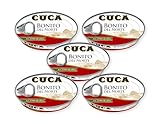 Bonito en aceite de oliva Cuca pack de 5 latas.