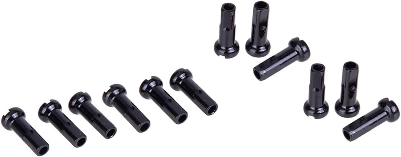 60pcs Bicycle Spoke Nipples 2.0 * 14mm Aluminum Alloy Cycling Road Bike Mountain Bike Wheel Nipples Multicolor