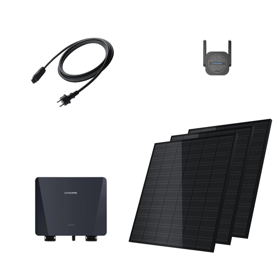 Centrale électrique balcon 1140W rendement 25% sans perçage