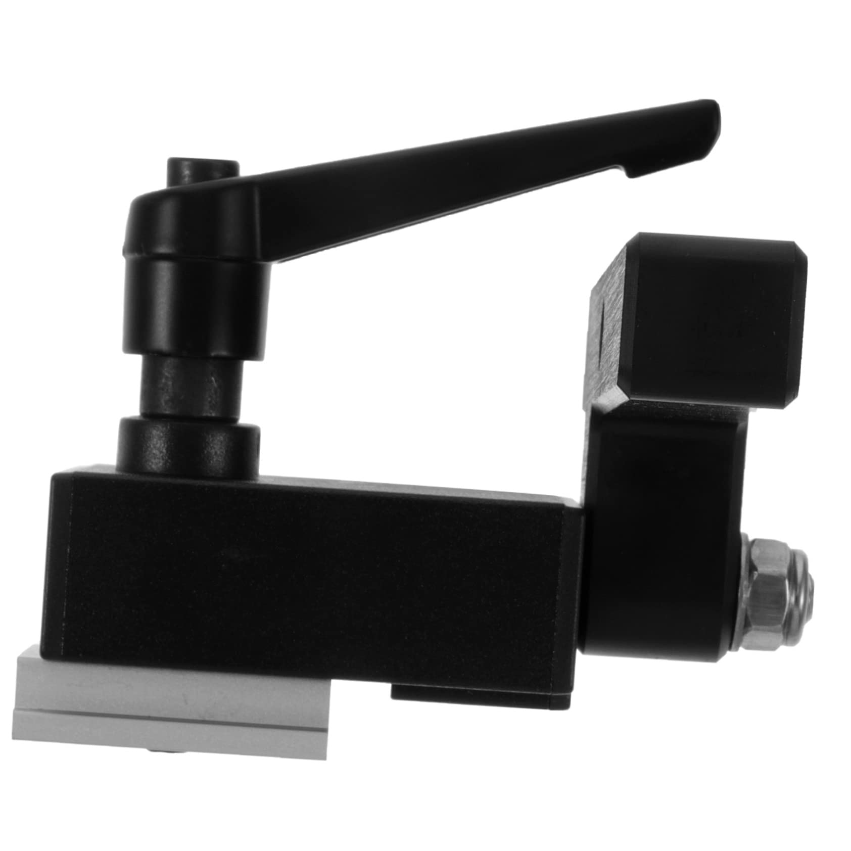 Tofficu Lot De 3 Butées De Goulotte À Serrage Long Pour Scie À Onglet Pour Toupie Pour Menuiserie Fixation Rapide Butée En T Bloc D'Arrêt De Rechange En Alliage D'Aluminium