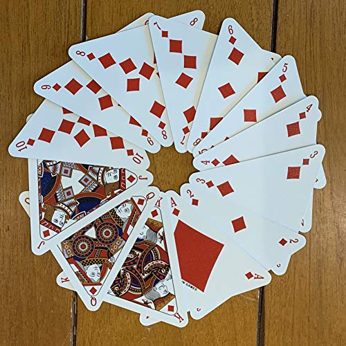 Triángulo Baraja de Cartas Roja miniatura 2