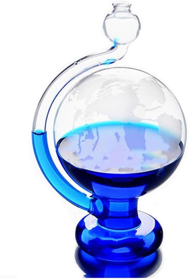 Storm Glass Forecaster Predicting Weather Forecasting Home Ornament Local Cool Monitor Bottle Visual Live Report Reporting Box Ball Indoor Desktop for Kids Toy