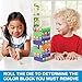 Game Zone Wiggly Worms for 2-4 Players, Ages 3+, Tower Block Stacking Game, Kids & Family Multiplayer