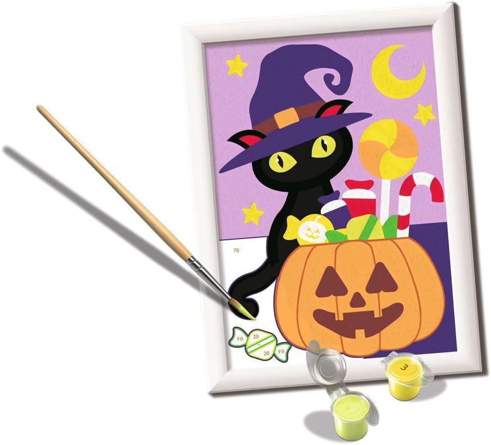 Ravensburger CreArt 25885 Painting by Numbers Trick or Treat from 7 Years