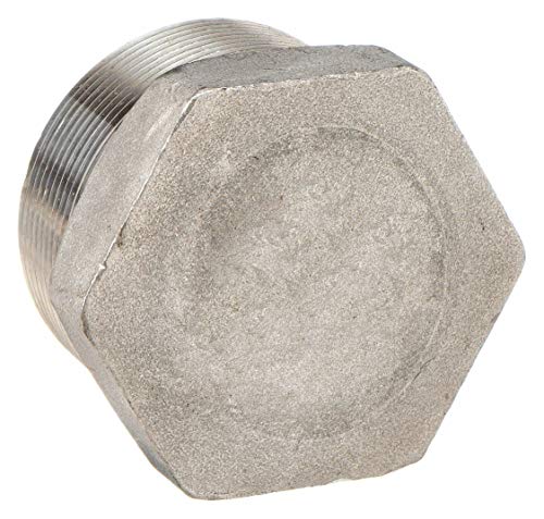 Hex Head Plug, 3/4 in, 316 SS, 3000 PSI