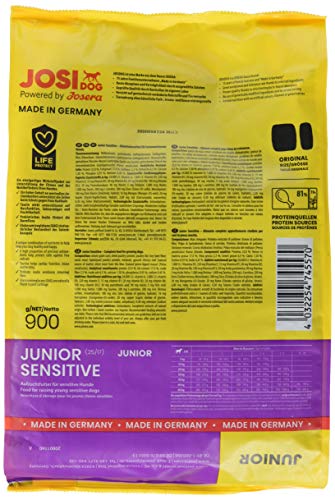 Josera Hundefutter JosiDog Junior Sensitive, 900 gm
