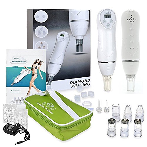 Beauty Star Portable Digital Diamond Dermabrasion Pen Vacuum Skin Peeling Beauty Equipment (110V-240V)