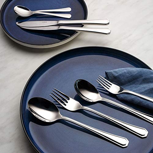 Ménagère 77 pièces inox Oslo pour 6 personnes : service complet de table