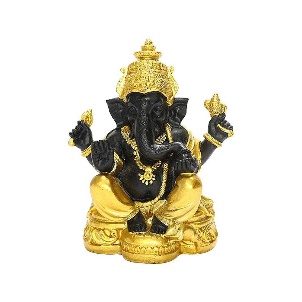 Sculpture Buddha Elephant Bóg Statua Home Żywicy Ozdoby Dom Biurowy Dekoracje Pulpitu Buddyjska Rzeźba Rzeźba Dekoracja Statue
