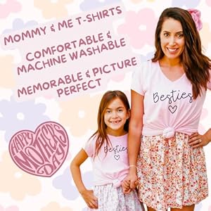 Unique Baby Besties Mommy and Me Matching Mothers Day Shirts