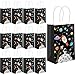 12 Pack Outer Space Gift Bags Kids Treat Bags with Handles Planet Galaxy Party Favor Goodie Bags Paper Treat Bags for Kids Birthday Space Theme Party Supplies