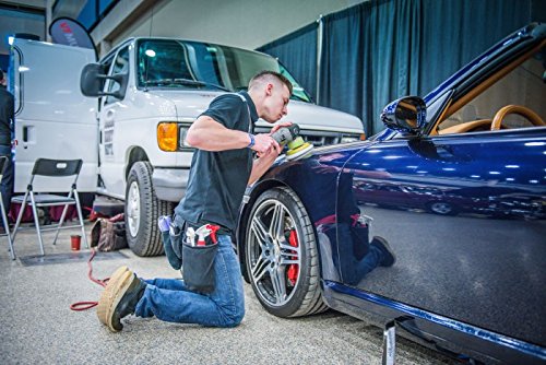 Detailer's Helper HD - Professional Detailing Tool Belt - Keep Your Detailing Supplies Organized in Perfectly Sized Bags, Including a Polisher Bag (Detailer's Helper HD)