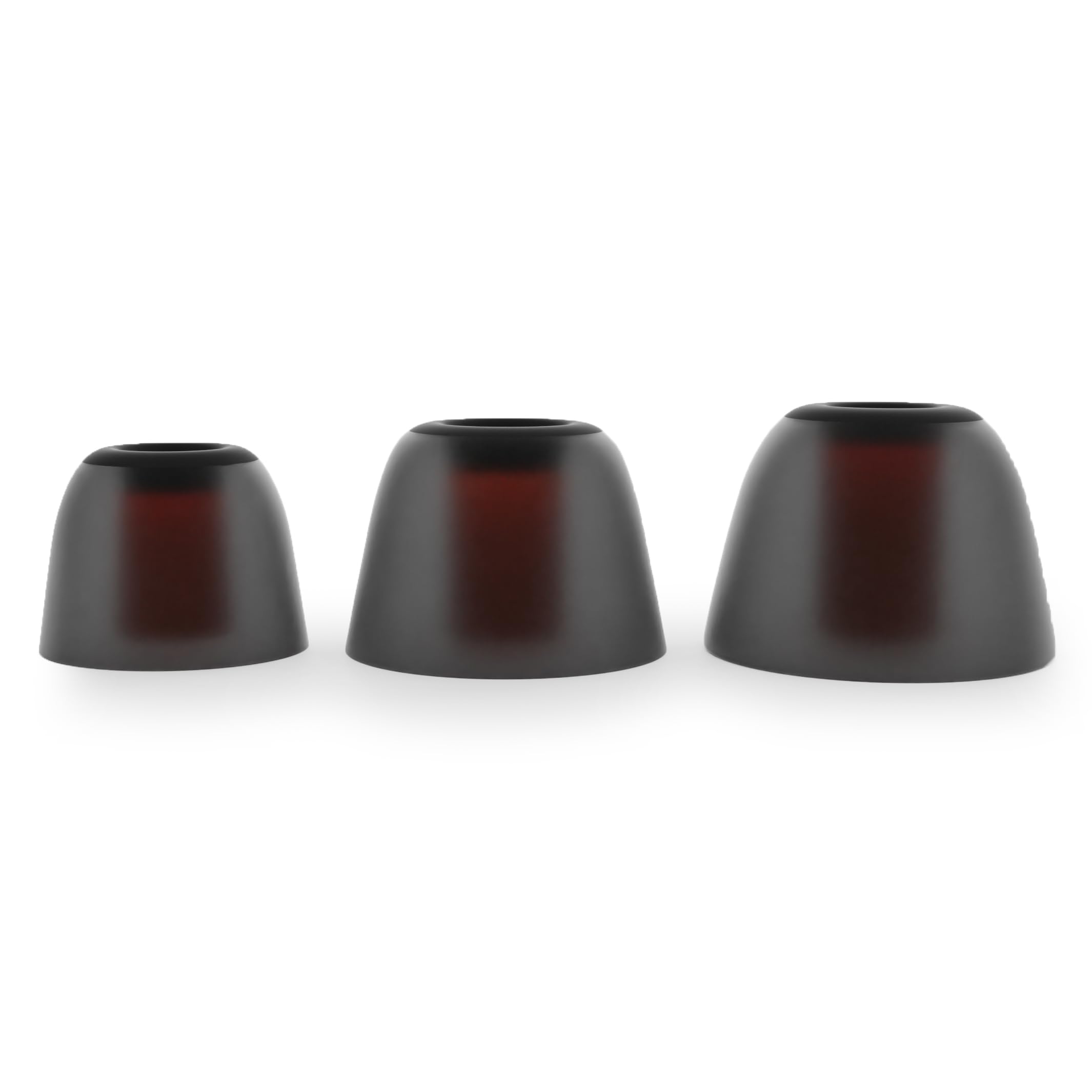 Okuli Set of 12 Silicone EarBuds Ear Tips For JBL Tune 230NC TWS, Live Pro+ Earphones in Black - Image 3