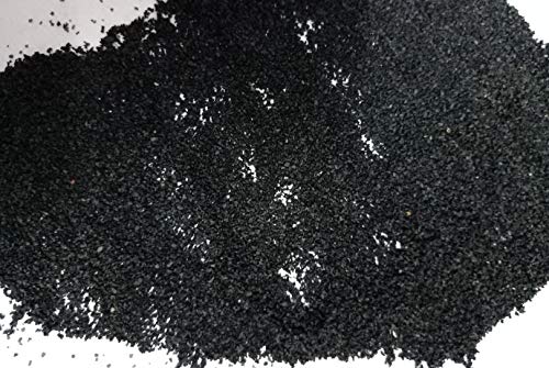 500g Black Color Sand Fish Bottom Sand Aquarium Bottom Sand Aquariums Fish Decor Landscaping Stone Micro Landscape Decorative 500g