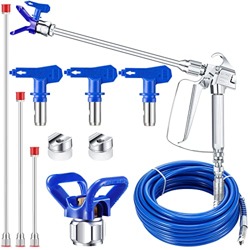 LEIFIDE 9-Piece High-Pressure Paint Sprayer Hose Set