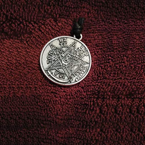 My Shape Tetragrammaton Pentagram Pentacle Pendant Necklace Wiccan Pagan Jewelry (Rope Chain) #TOP4