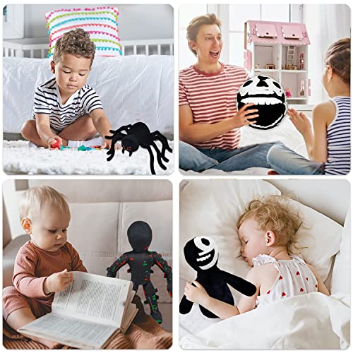 Oumiyer Door Plushies, 10 Pcs Doors Plush Toys Rainbow Plush Horror Game Friends Plush Graduation Gift For Kids Boys Girls #TOP4