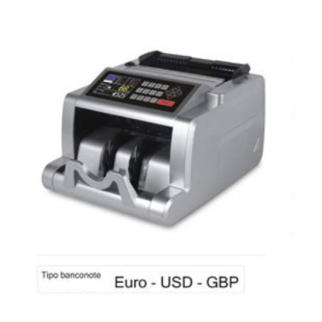 Conta Banconote Professionale VALORIZZATORE RILEVA Verifica Soldi Falsi AL-5300-32046
