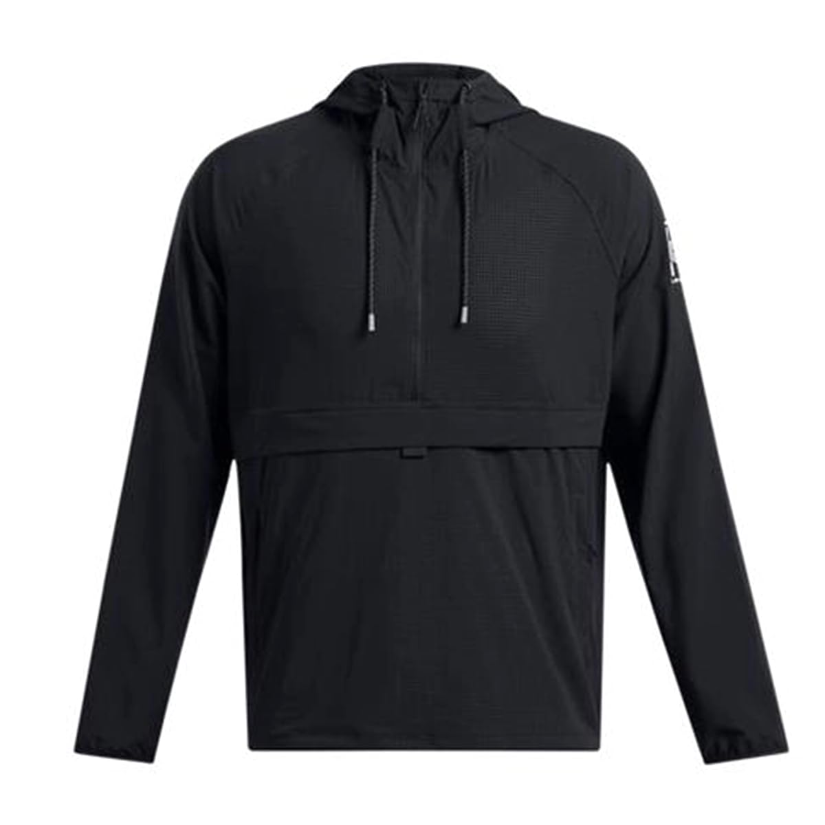 Under Armour Herren Run Anywhere Anorak Laufbekleidung Laufjacke Black - Schwarz L