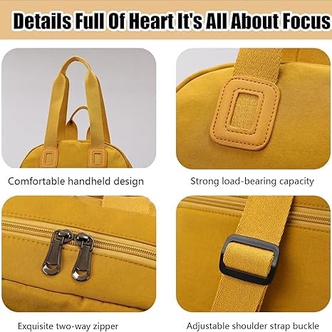 Large capacity Waterproof Versatile Backpack,simple and stylish backpack for women4