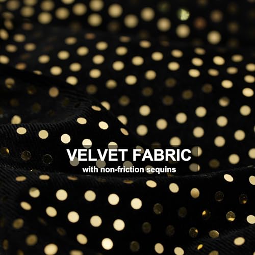 Arjen Kroos Men's Short Sleeve Luxury Sequin T-Shirts Sparkly Velvet Dress Shirts4