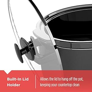 Blackdecker7quartslowcookerscd4007chalkboardexteriorlockinglid3heatsettingsremovablestonewarecrock Urban Country Home Decor Blackdecker 7 quart slow cooker scd4007 chalkboard exterior locking lid 3 heat settings removable stoneware crock urban country home decor
