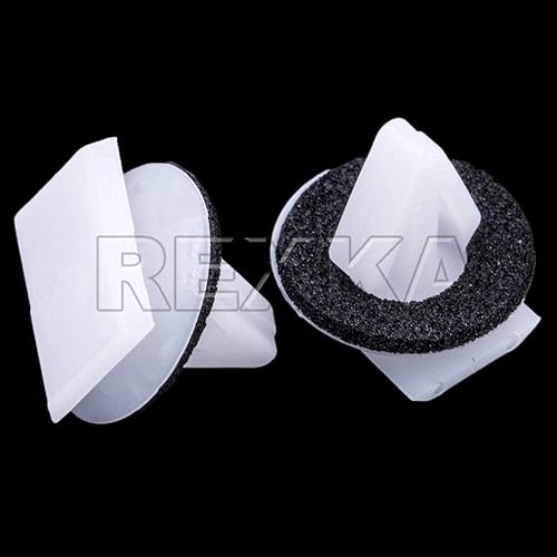 Rexka 20 unids Front Fender Wheel Apertura Clip de moldeo para GM 94530742 Chevrolet Captiva Cruze Orlando Saturn VUE