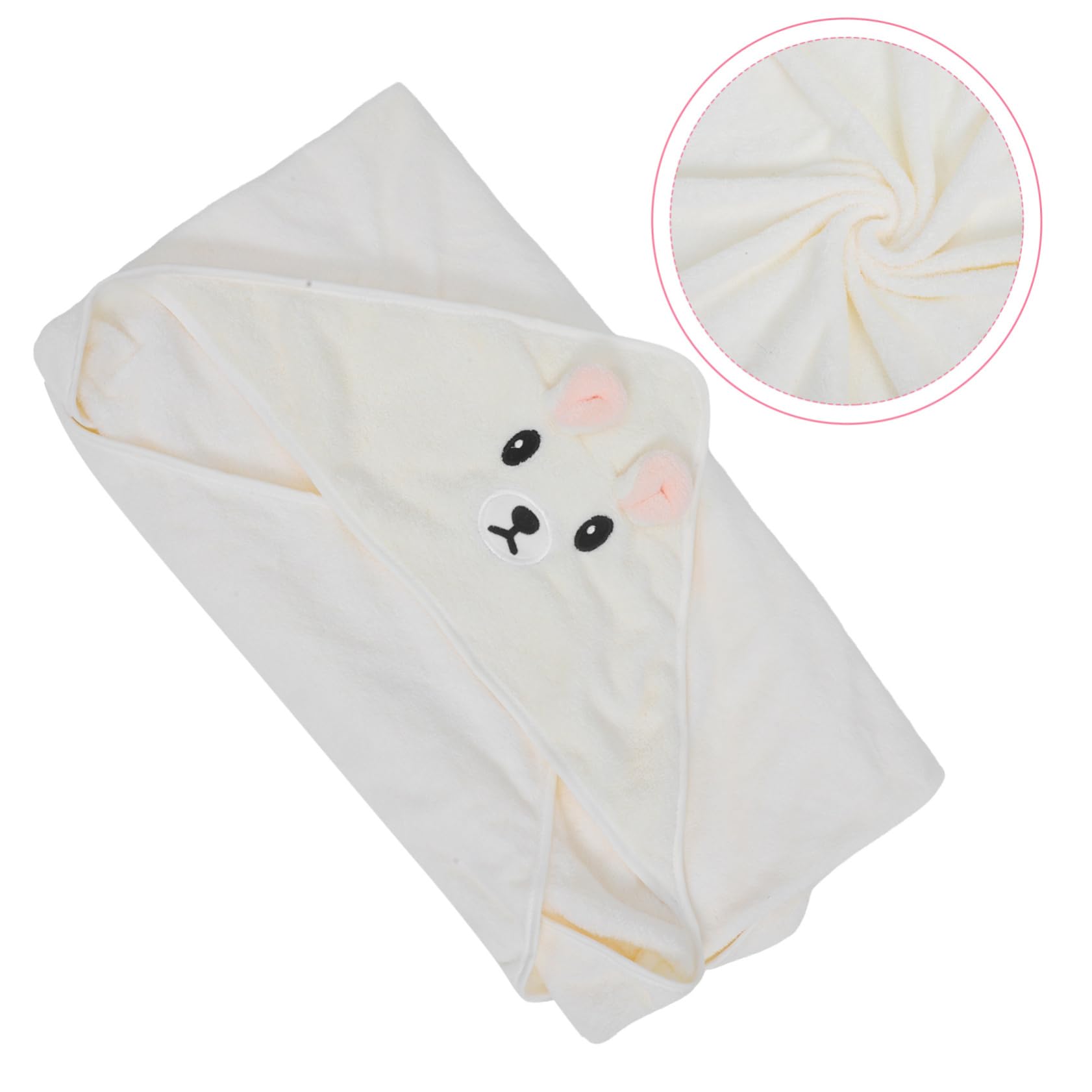 Toyvian 3stücke Kapuzenhandtuch Set Für Junge Mädchen Weiche Atmungsaktive Badetücher Mit Cartoon-Design Für Neugeborene Farbe Zufällig Nach Dem Baden Oder Schwimmen